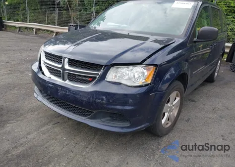 2013 Dodge Grand Caravan Se из США, поврежденный, VIN 2C4RDGBG9DR772765